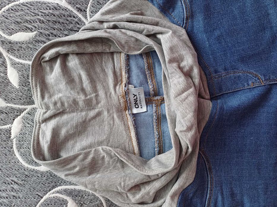 Spodnie ciążowe jeansy S , ONLY MATERNITY