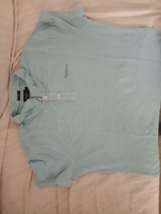 Polo Pepe jeans azul bebé