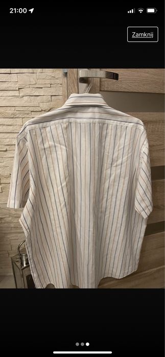 Koszula meska w paseczki xl/xxl