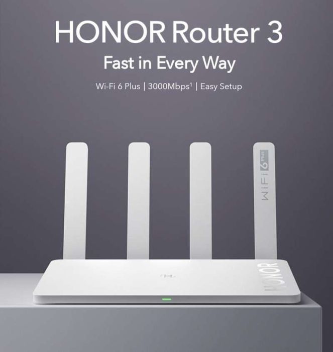 Мощный гигабитный роутер Honor Router 3 XD20 глобальная версия