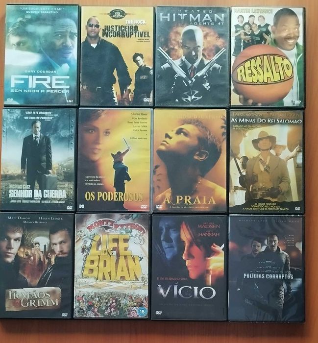 Lote de DVDs Conjunto #4