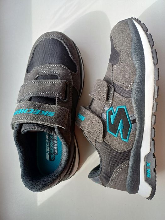 Кросівки SKECHERS Throwbax 97360L/CCBK Charcoal/Black розмір 32
