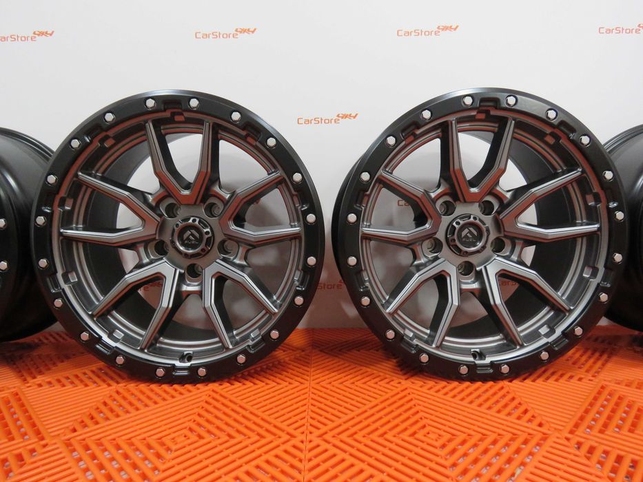Jantes Fuel Rebel 18 x 9j et -12 5 x 127 Look Beadlock