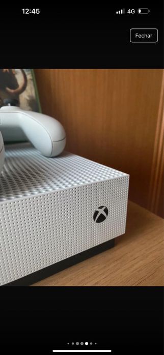 xbox one com comando e 5 jogos