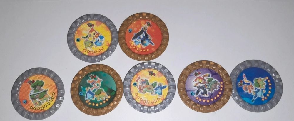 Pokemon tazos roks especiais