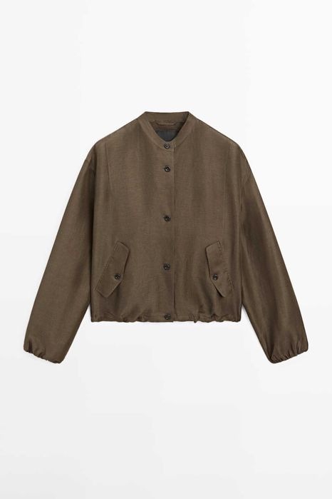 Куртка шовкова Massimo Dutti