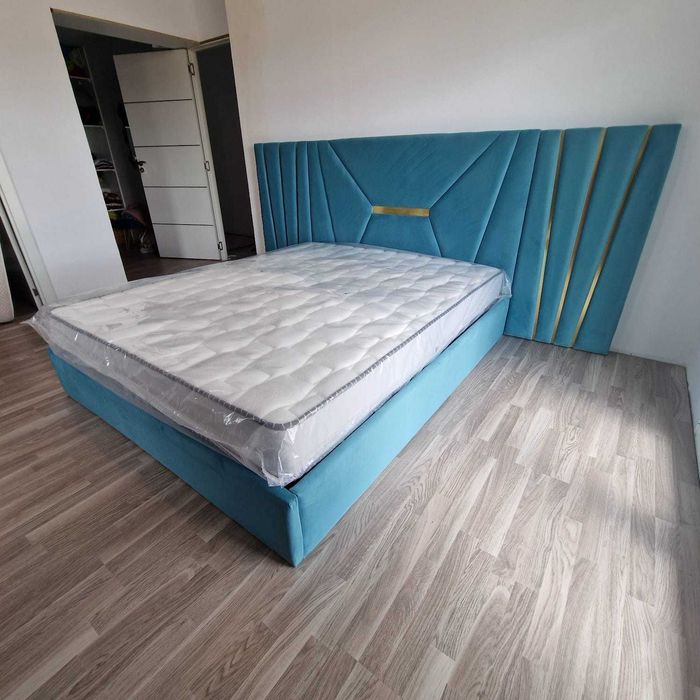 Camas de Casal Estofadas de Luxo 689€ Disp. em Várias Cores! 190x140m!