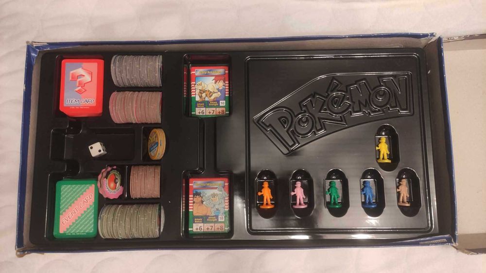 Pokemon Master Trainer 2000 – Vintage gra planszowa Hasbro
