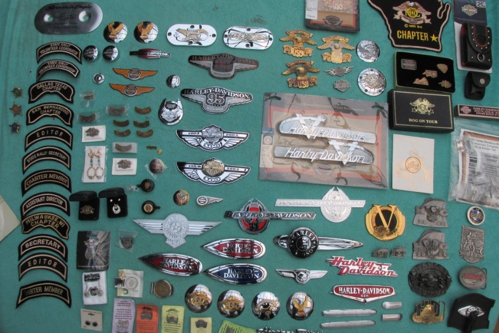 Harley Davidson emblemat znaczek logo dekiel różne