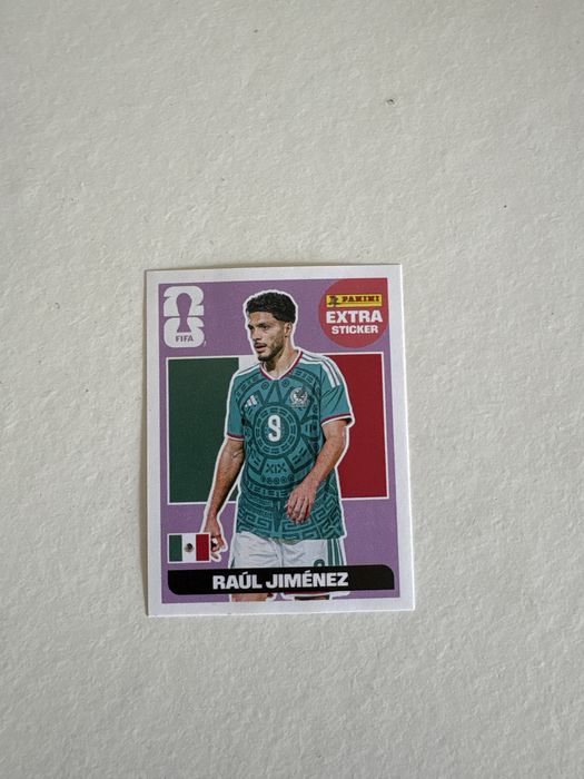 Cromo mundial 2026 - Jaul Jimenez como novo