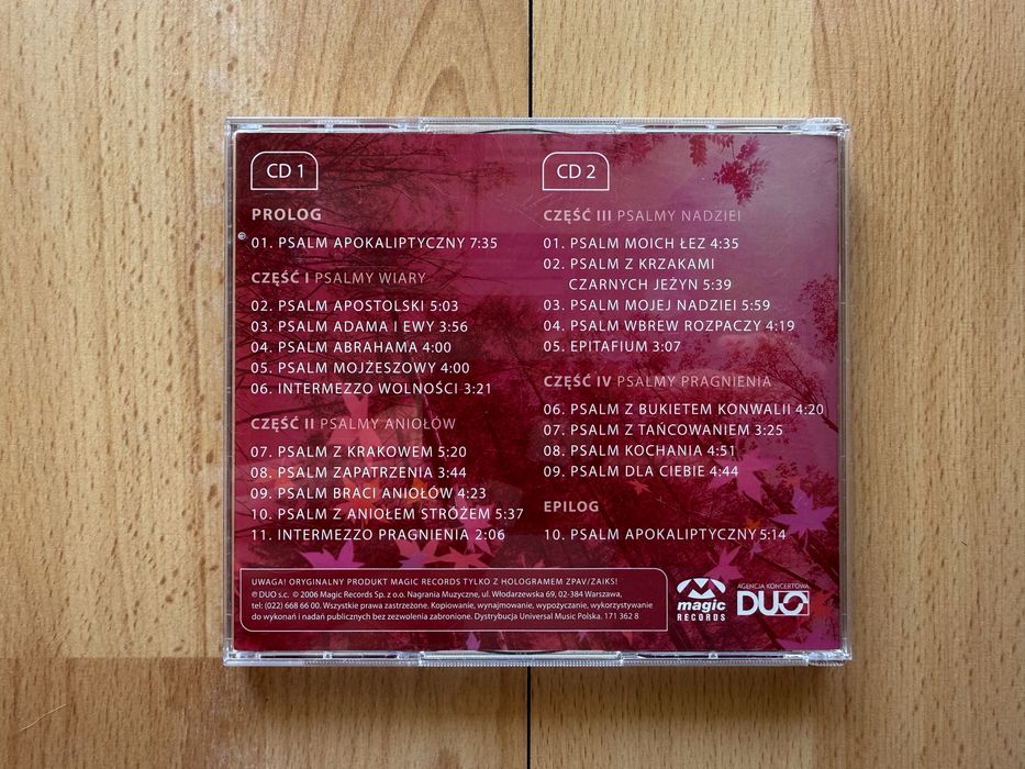 Piotr Rubik - Psałterz Wrześniowy Album CD (2 płyty)