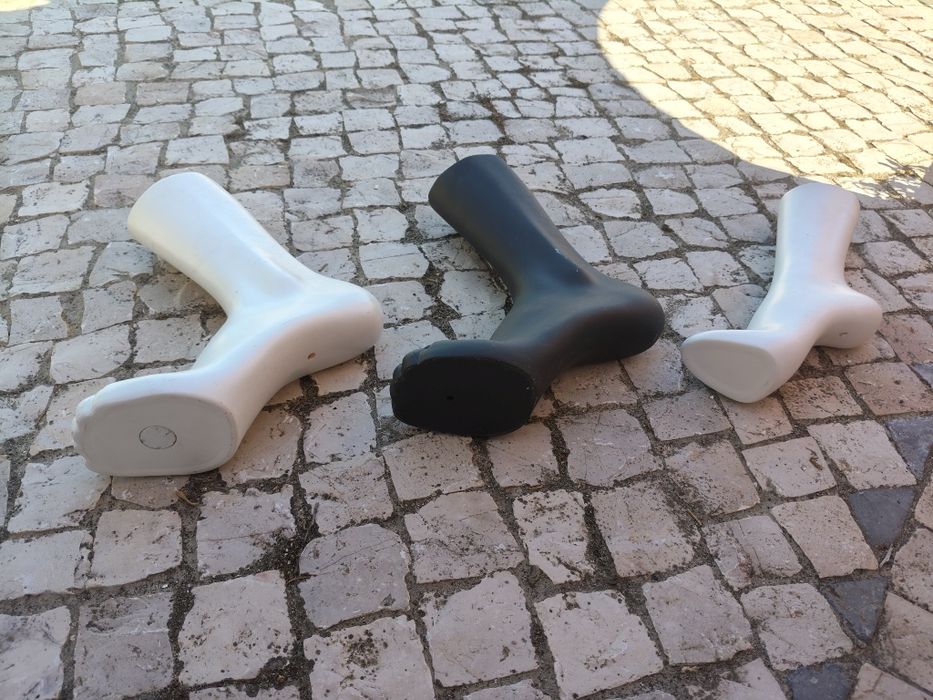 Moldes de pés (manequim)