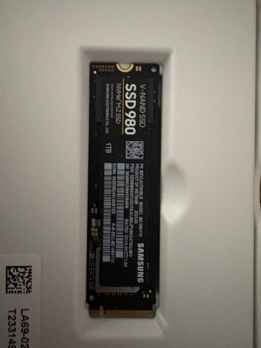 Samsung 980 NVMe версия M2 1t ssd