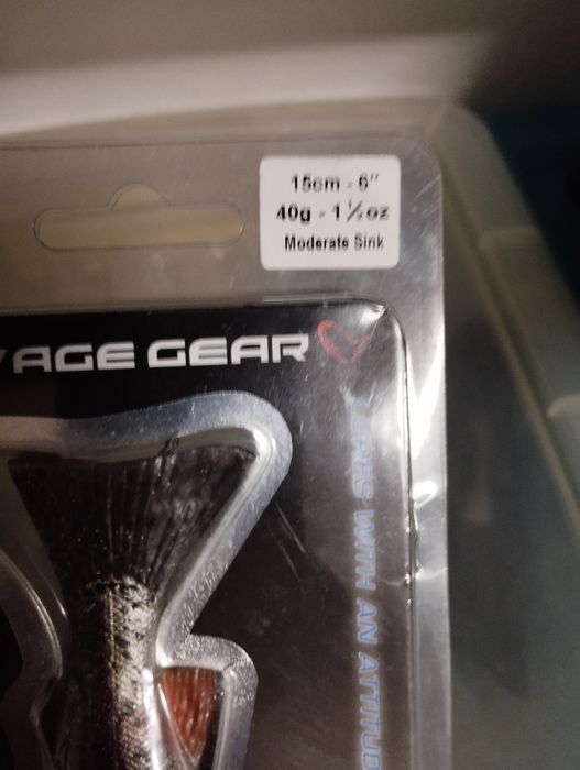 Amostra savage gear 4D NOVA!