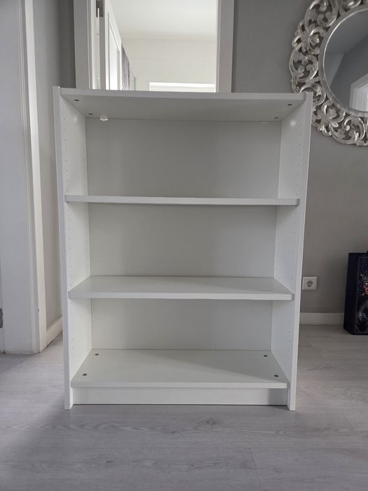 Estante branca 80c28x106cm