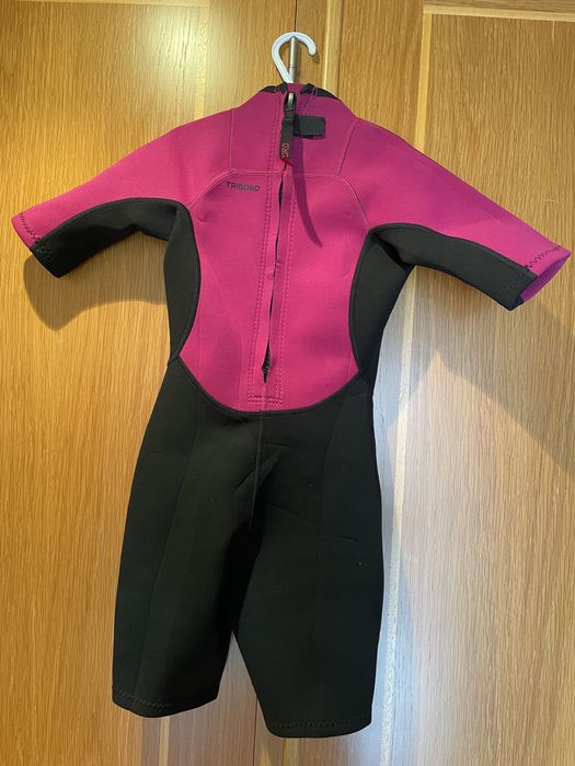 Fato de surf short Tribord criança 10 anos