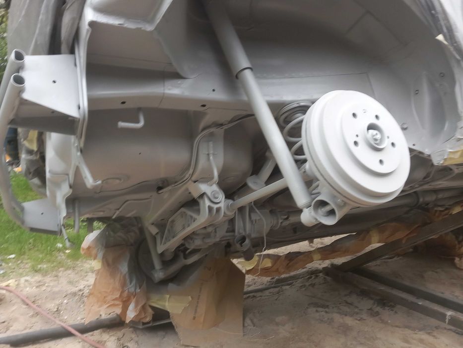 Konserwacja podwozia z piaskowaniem