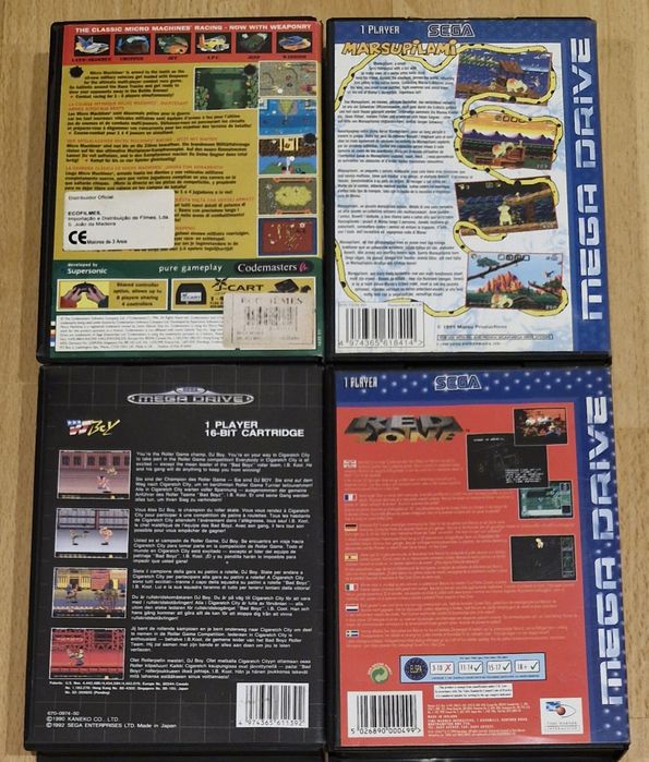 SEGA - Jogos Megadrive