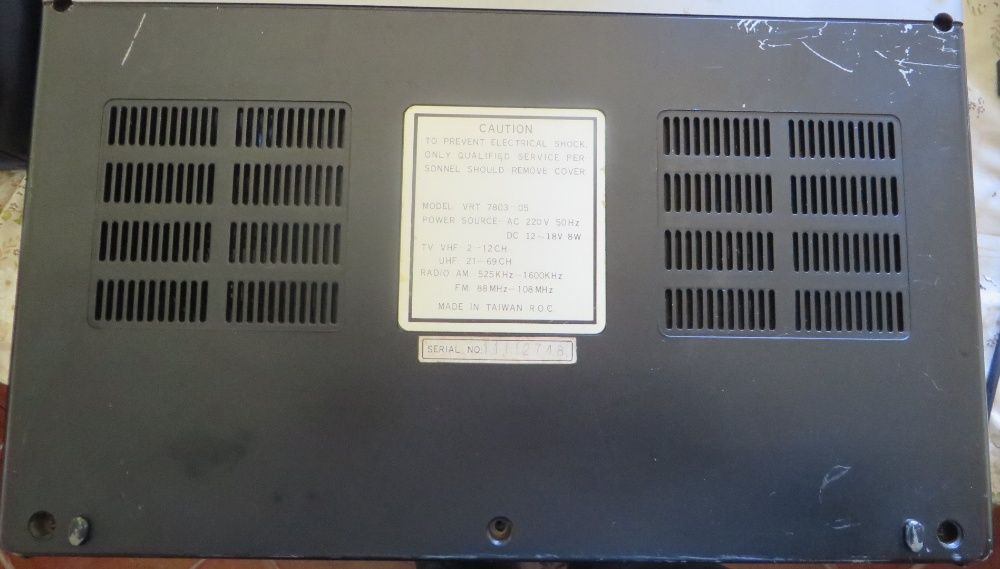 Radio /Cassete/ TV