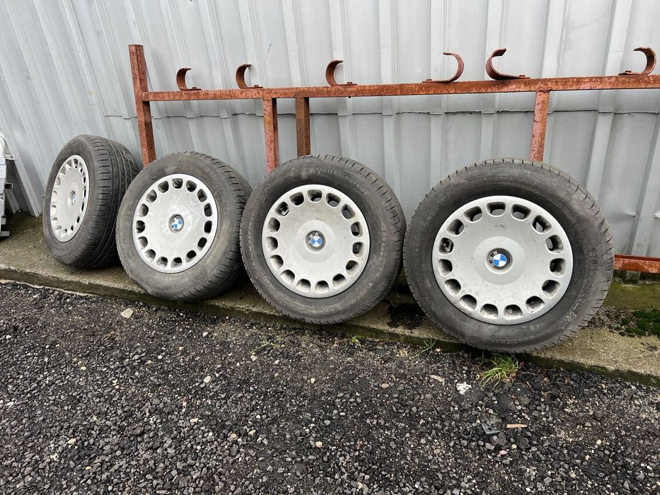 Bmw e39 15” felgi opony lato koła letnie 205/65/15 Bardzo ładne opony !