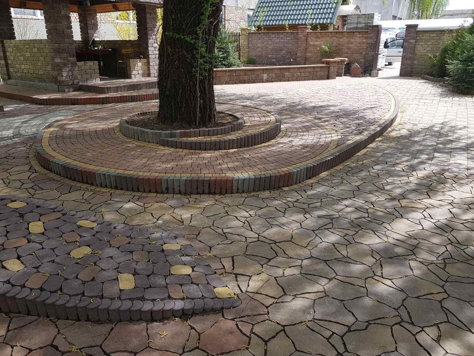 встановлення, доставка бруківки.Озон,Мій двір,Золотий мандарин