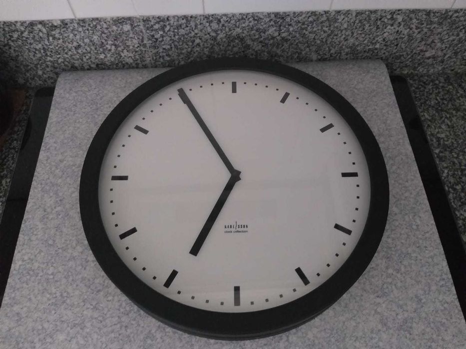 Relógio de Parede de coleção KARLSSON CLOCK COLLECTION grande