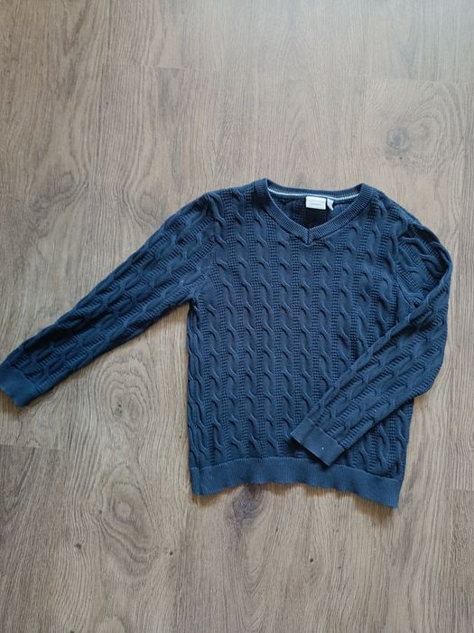 Granatowy sweter 116