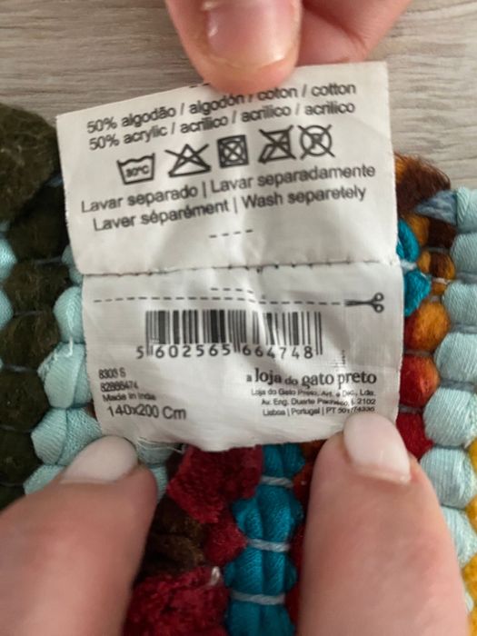 Tapete Gato Preto 1,40 X 2,00