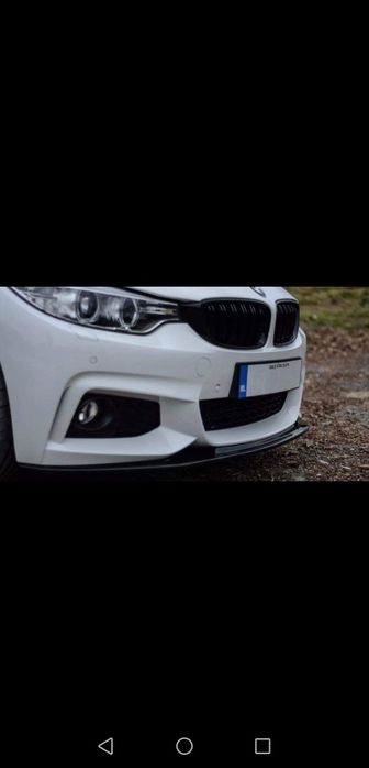 Spoiler Avant Pack M Pour BMW Série 4 F32 F33 F36 - 2013 Et + - Prêt à Peindre