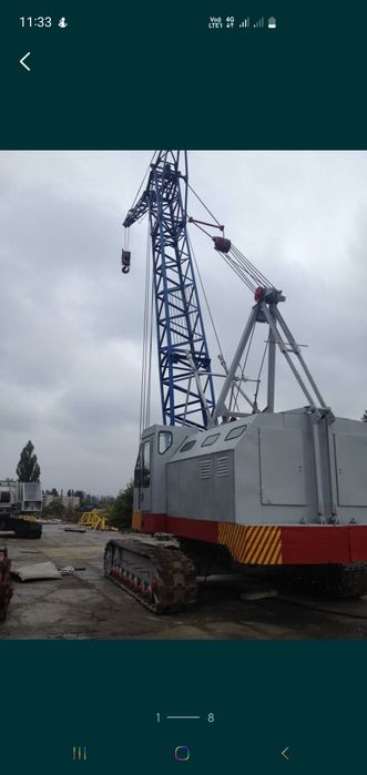 Аренда/Услуги гусеничных кранов