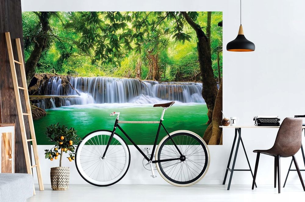 Great Art Fototapeta natura wodospad 210 x 140 cm