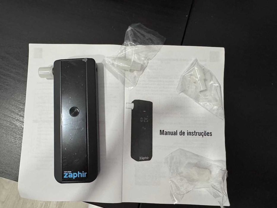 O Zaphir CDP 2500 bafômetro pessoal moderno