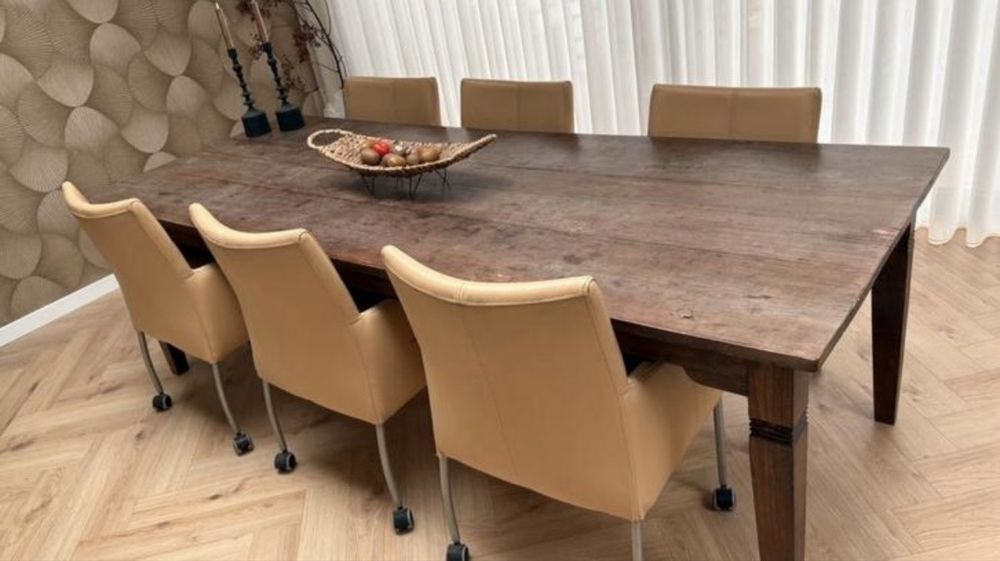 Stol kolonialny drewniany