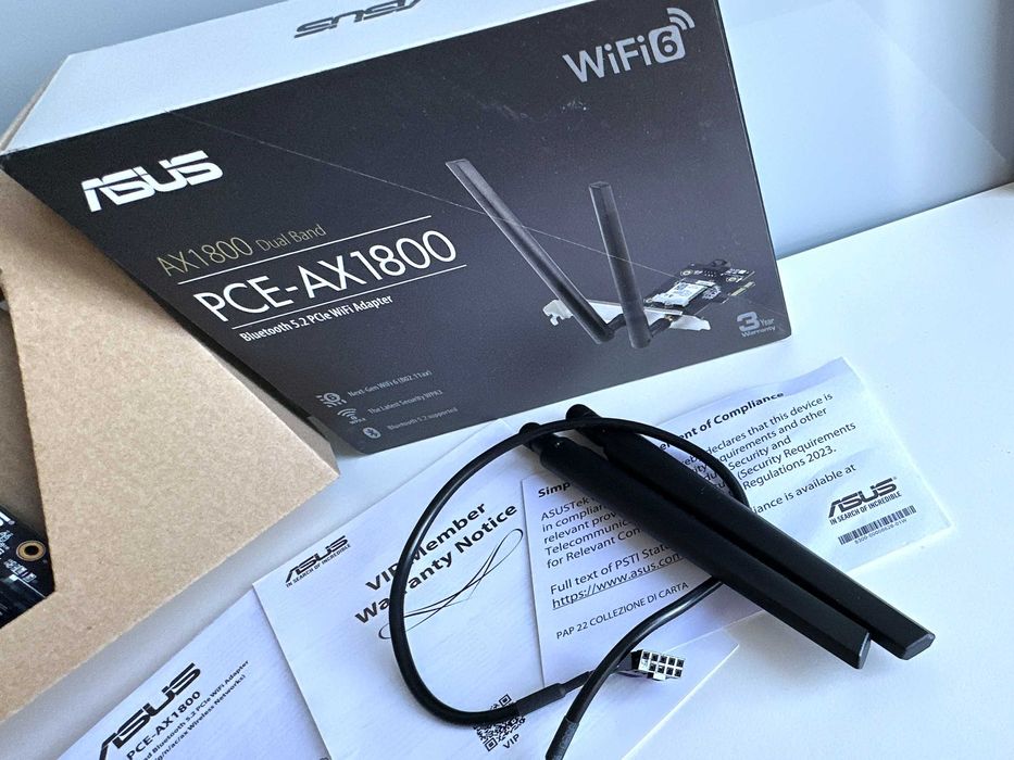 Адаптер мережі WiFi Asus PCE-AX1800