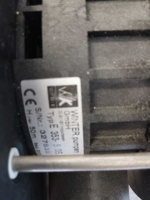 Pompa chemiczna wielo stopniowa Winter E 353-5GS