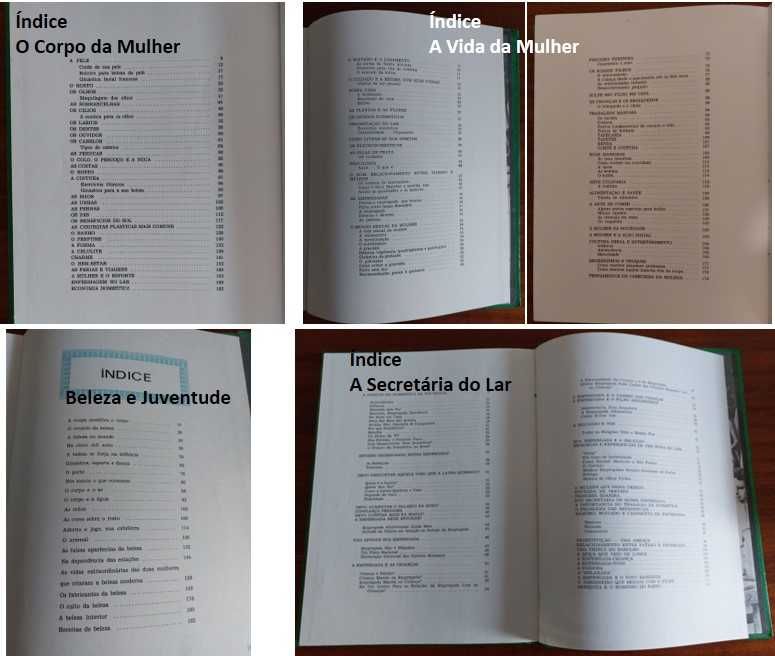 Livros Anos 60-80 sobre o papel da mulher na sociedade