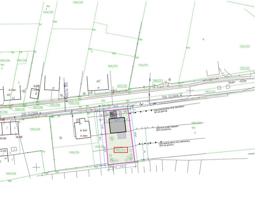 Nieduża działka budowlana w samym centrum dzielnicy Orzesze - Jaśkowice