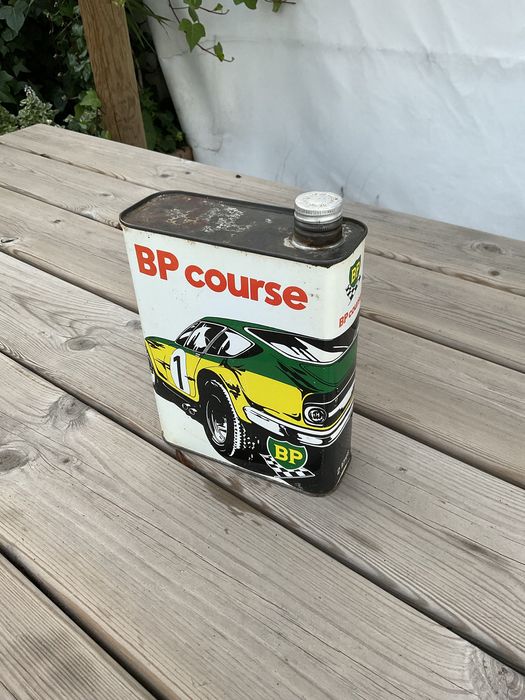 Lata oleo bp vintage