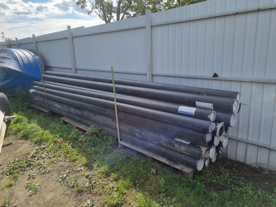 Rura plastikowa spustową rynna