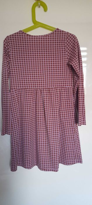 Dziewczęca sukienka z bawełny H&M r. 122/128