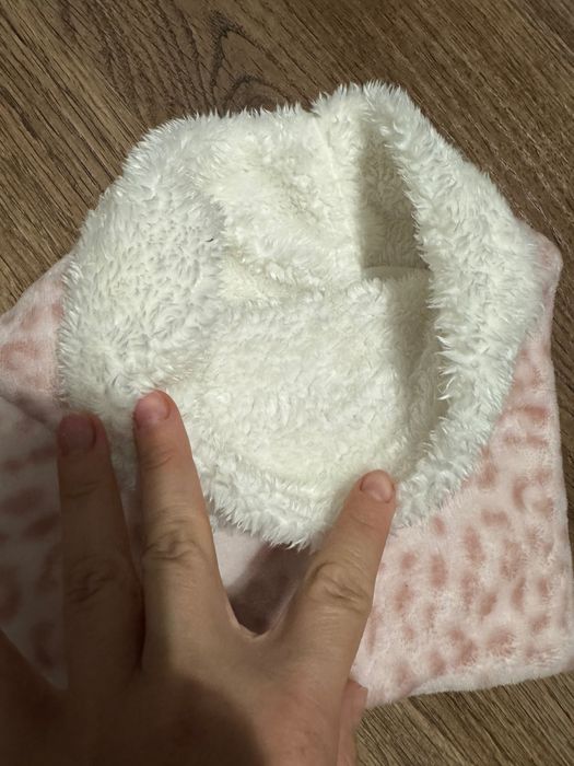 Cieplutki komin dla dziewczynki