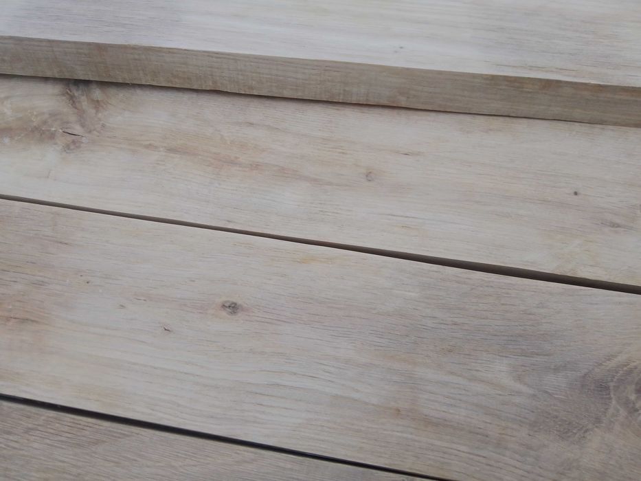 Dębowy parapet szlifowany 120x8,5x2,3 cm