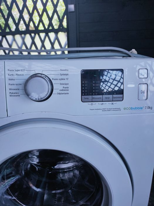 Pralka SAMSUNG eko bubble wf70F5E0W2W EcoBubble 7kg 1200 obr