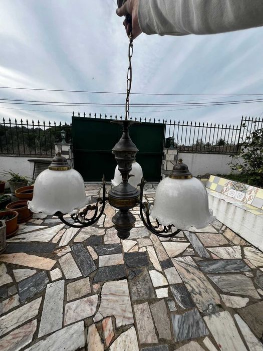 Candeeiro de Sala 3 lâmpadas