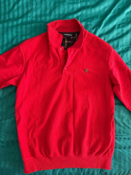 Кофта мужская  красная