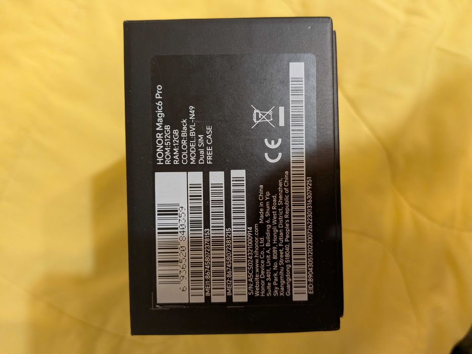 Roczny Honor Magic 6 PRO 12/512 GB Warszawa