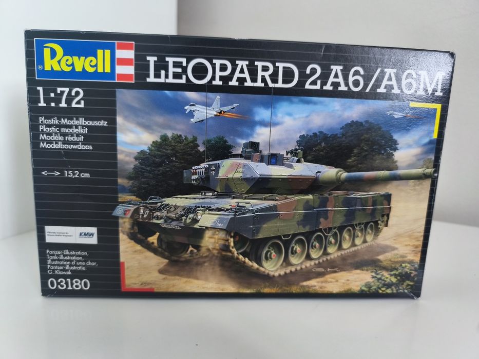 Revell model Leopard 2A6/A6M
