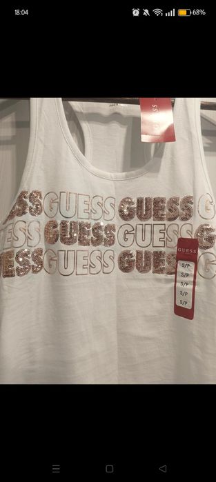 Guess bokserka damska biała rozm S