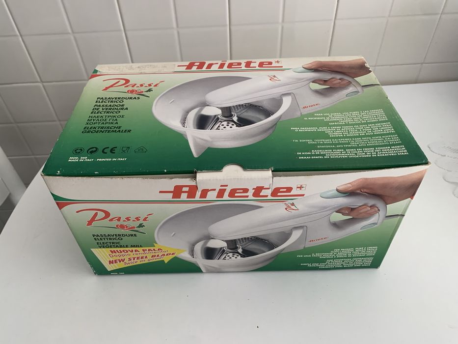 Passador de Verduras Electrico Ariete  (Passe Vite) NOVO