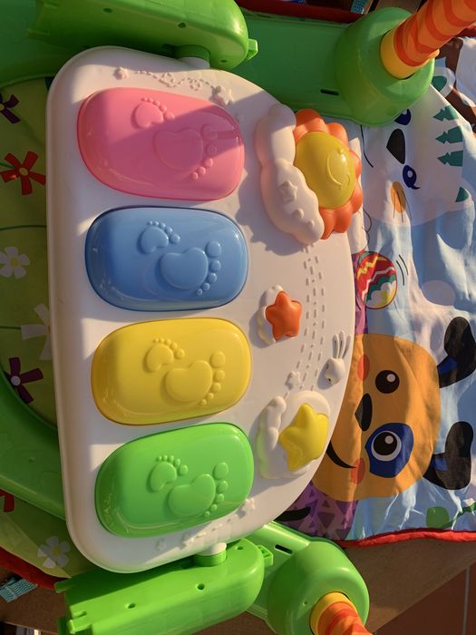 Tapete brincar musical bebé